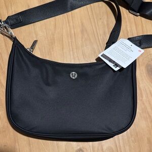 lululemon athletica Black Crossbody Shoulder Bag